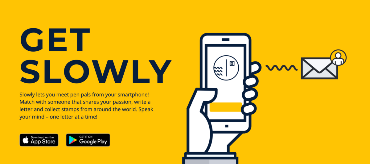 Make friends through intimate letters, Slowly