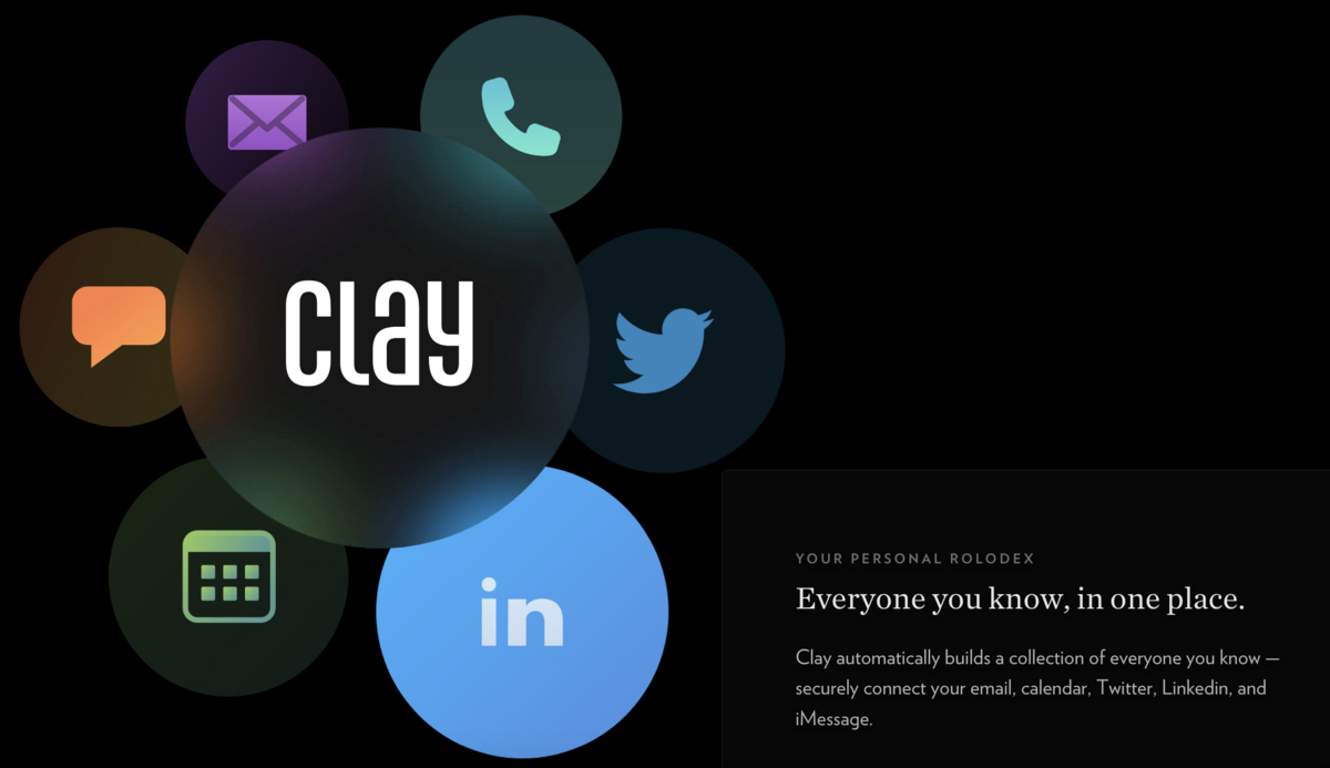 Nurture your personal relationships with Clay